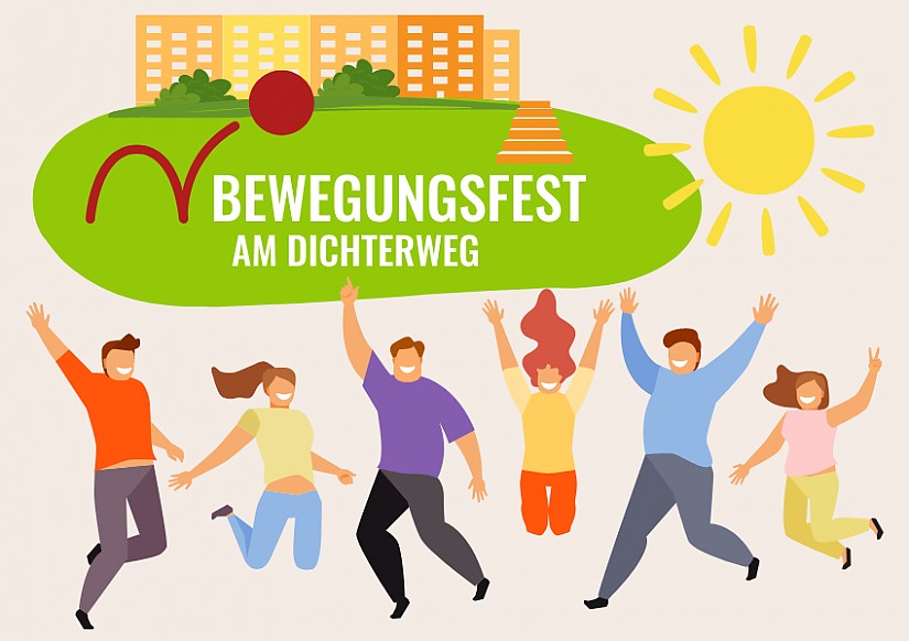 Flyer: Bewegungsfest in Oberweimar 