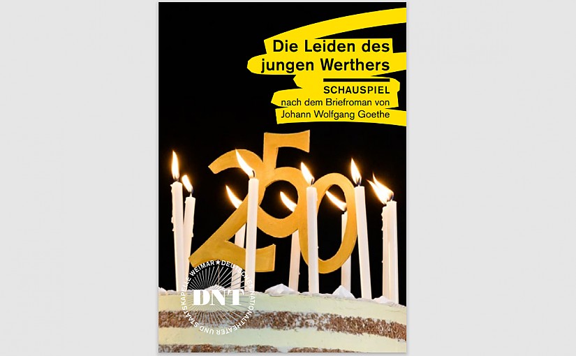 DNT Weimar-Flyer: »Die Leiden des jungen Werther«