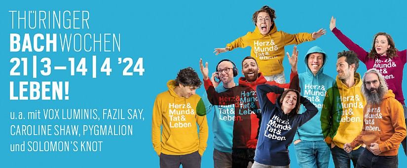 Flyer: 20. Thüringer Bachwochen