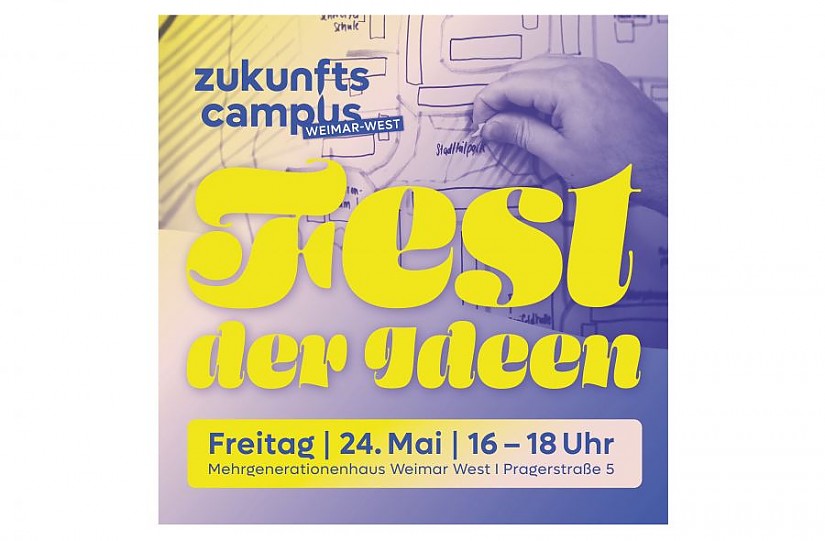 Flyer: Fest der Ideen, Quelle: Stadtverwicklung