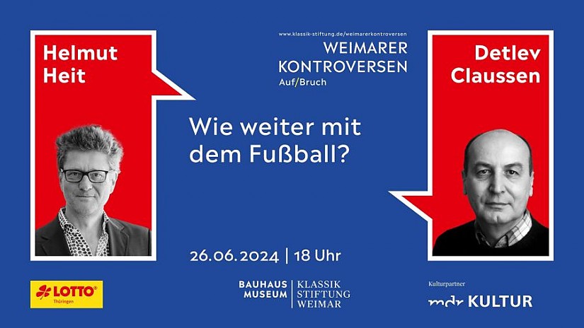 Flyer: Weimarer Kontroversen