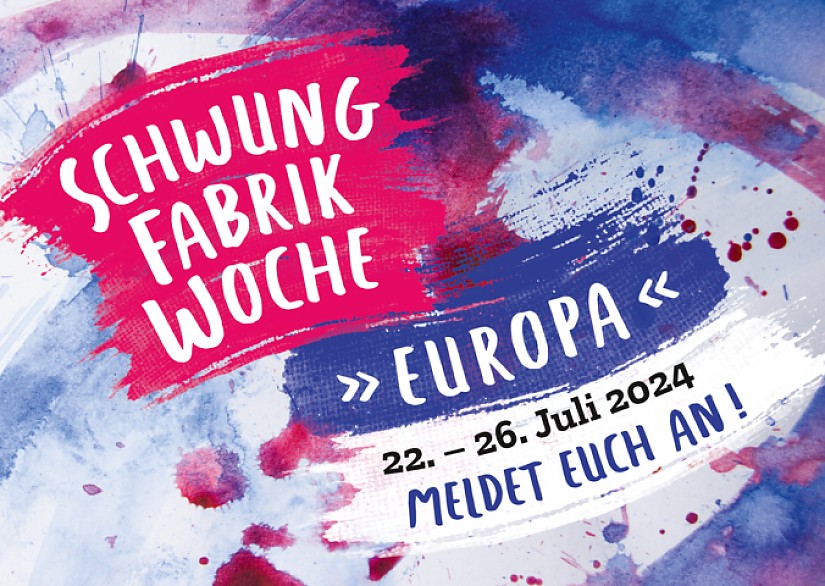 Flyer: Schwungfabrikwoche 2024