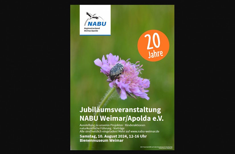 Flyer: Nabu-Regionalverband Weimar/Apolda