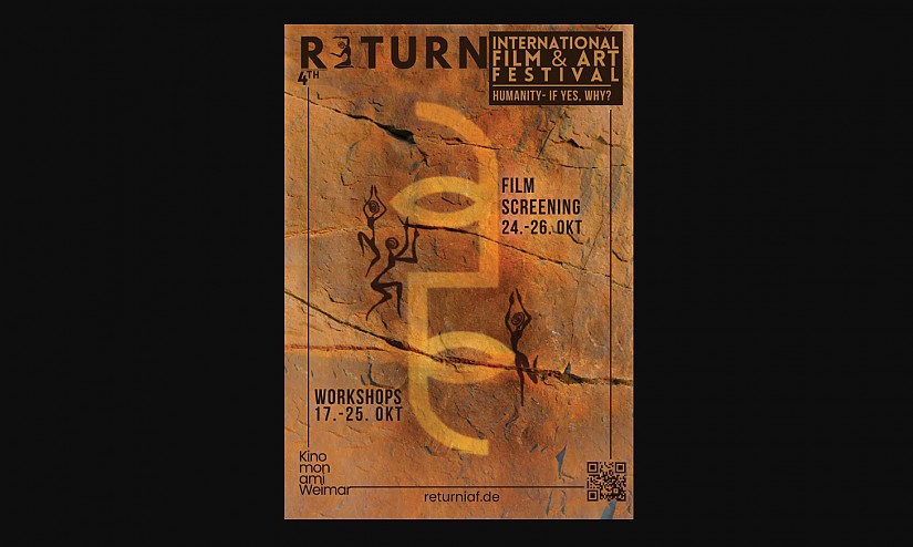 Flyer:  Return International Art Festival 2024