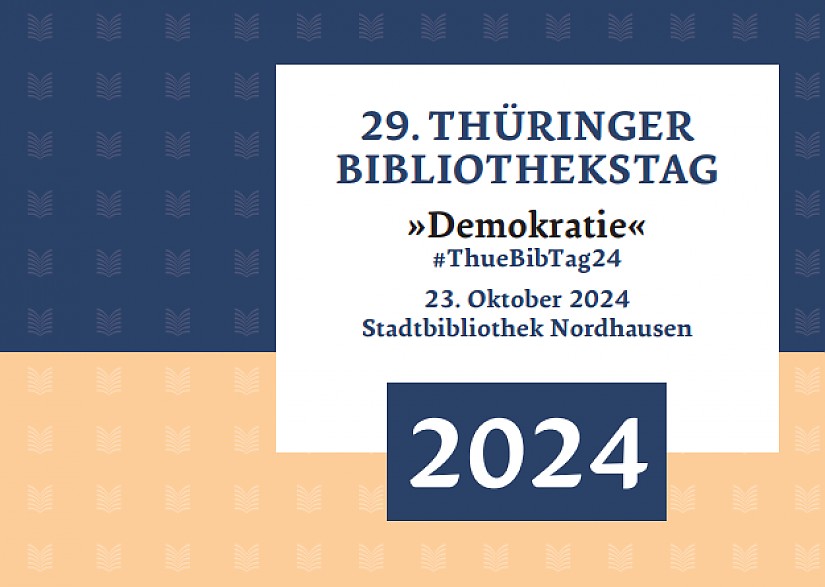 Banner: 29. Thüringer Bibliothekstag Banner: 29. Thüringer Bibliothekstag