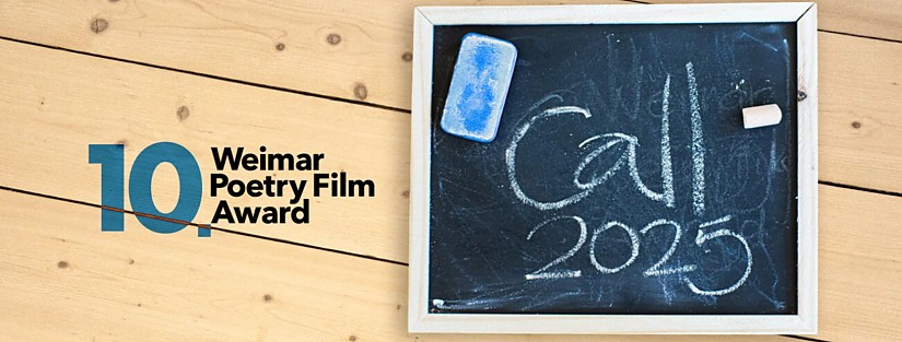 Flyer: 10. Weimarer Poetryfilm-Preis