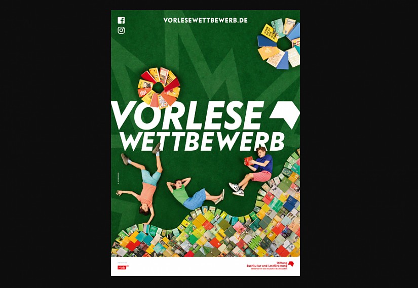 Plakat: 66. Vorlesewettbewerb Plakat: 66. Vorlesewettbewerb
