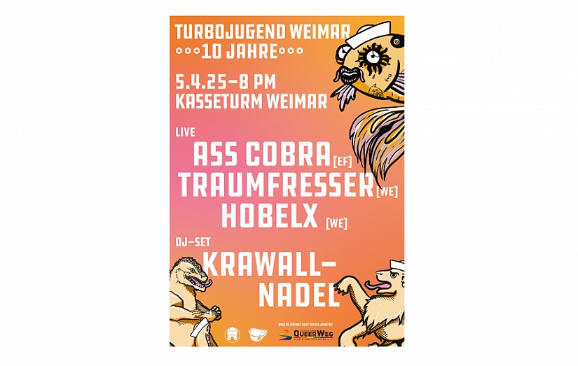 Plakat: 10 Jahre Turbojugend Plakat: 10 Jahre Turbojugend
