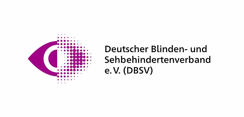 Logo: Deutscher Blinden- und Sehbehindertenverband (DBSV) Logo: Deutscher Blinden- und Sehbehindertenverband (DBSV)