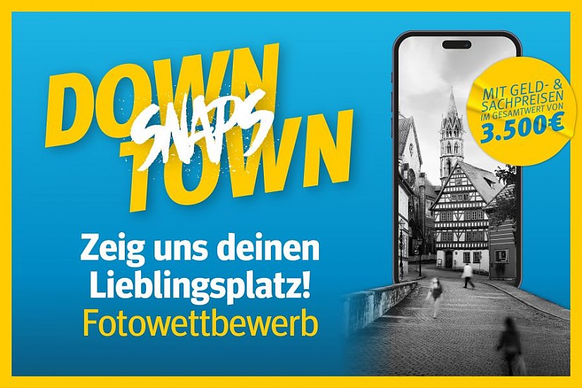 Banner zu Online-Fotowettbewerb »Downtown Snaps« Banner zu Online-Fotowettbewerb »Downtown Snaps«