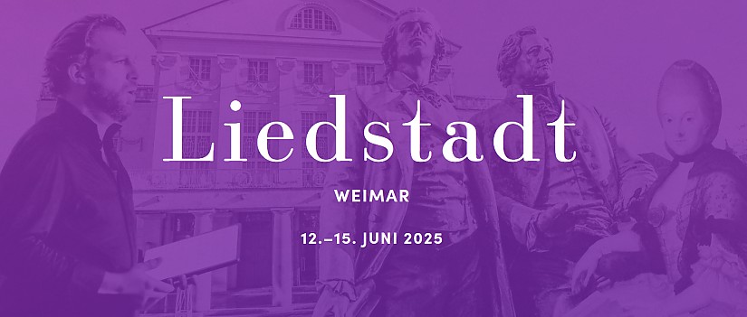 Banner: Liedstadt Weimar 2025