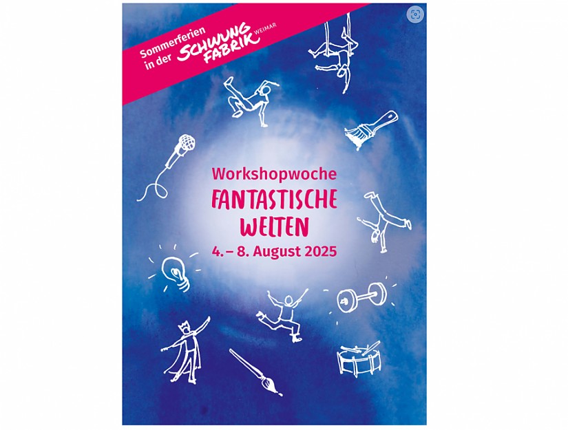 Flyer: Schwungfabrikwoche 2025