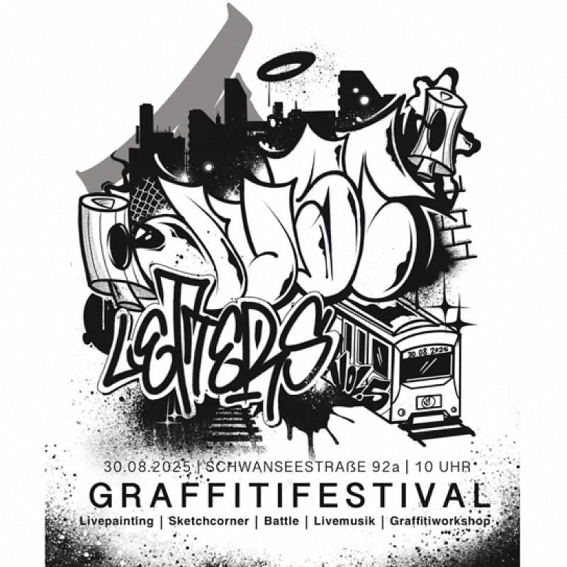 Flyer: Just Letters Festival 2025