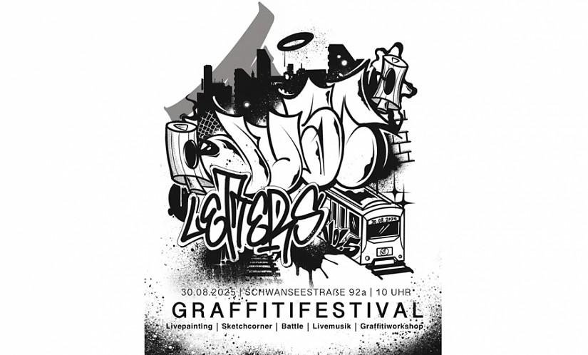 Flyer: Just Letters Festival 2025 Flyer: Just Letters Festival 2025
