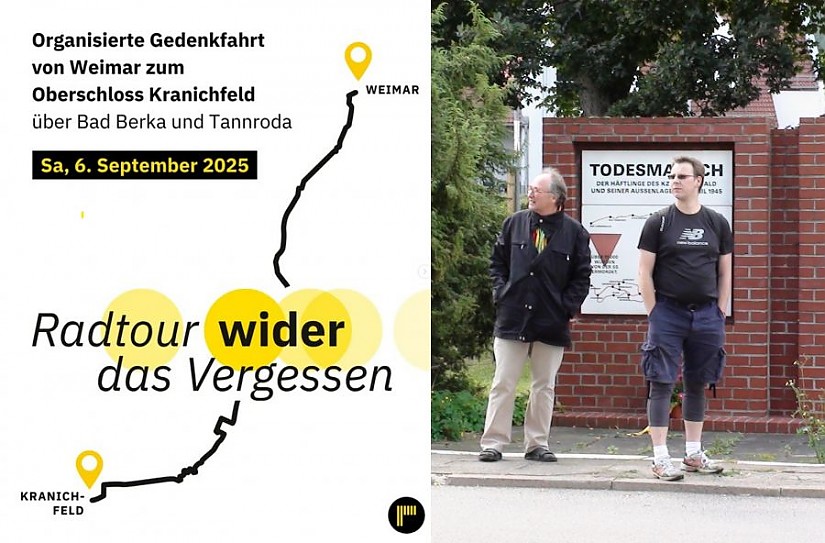 Flyer: Gedenkfahrt, BgR Weimar Flyer: Gedenkfahrt, BgR Weimar