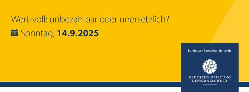 Flyer: Tag des offenen Denkmals 2025