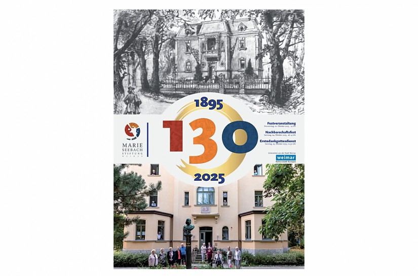 Flyer: 130 Jahre Marie Seebach Stiftung