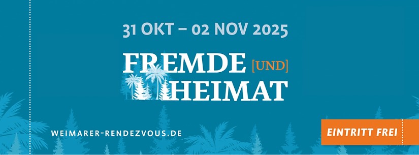 Flyer: »Weimarer Rendez-vous mit der Geschichte«