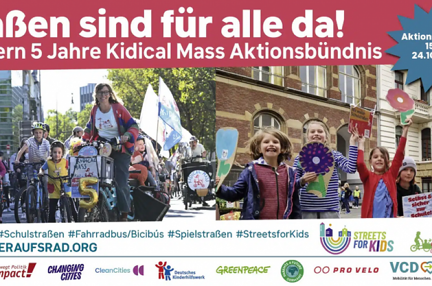 Banner: Kidical Mass