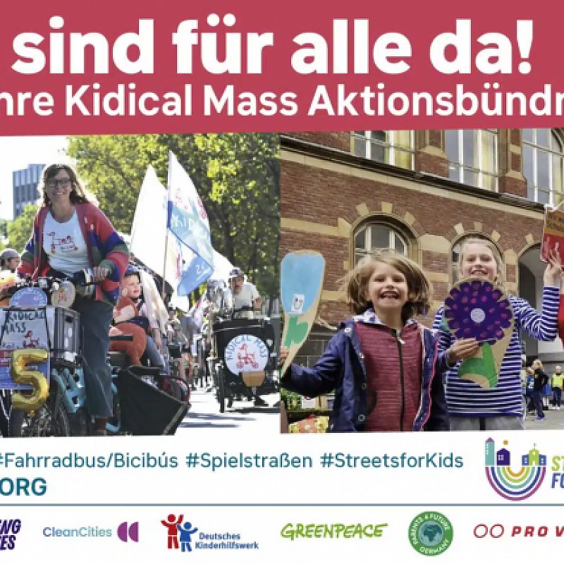 Banner: Kidical Mass