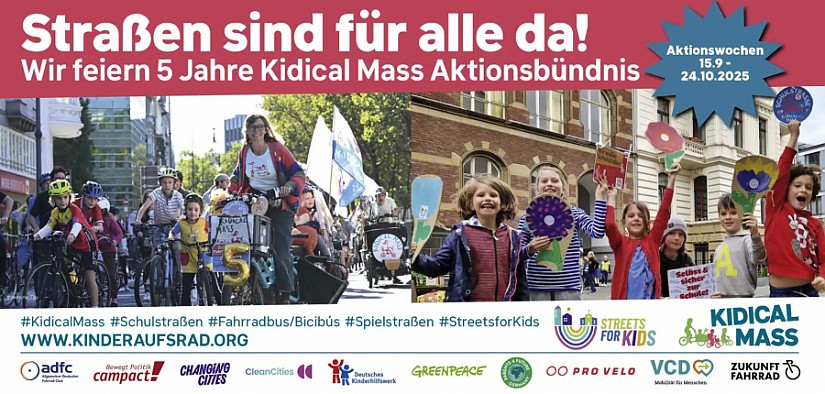 Banner: Kidical Mass Banner: Kidical Mass