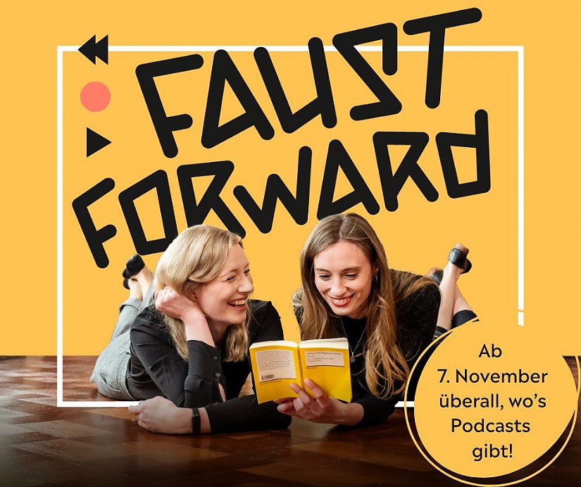 Banner: Podcast-Release »Faust Forward – Der Teufel steckt im Detail«