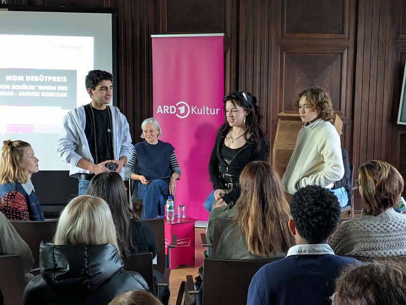 Kinderfilmkritikerinnen auf der TeleVisionale, Foto: Claudia Quasthoff