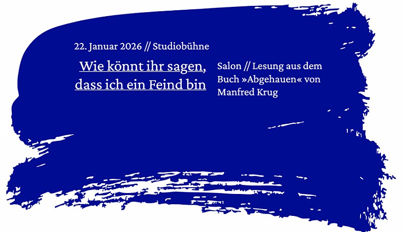 Lesung aus »Abgehauen« von Manfred Krug, Quelle: DNT Weimar