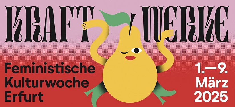Banner: Feministische Kulturwoche in Erfurt