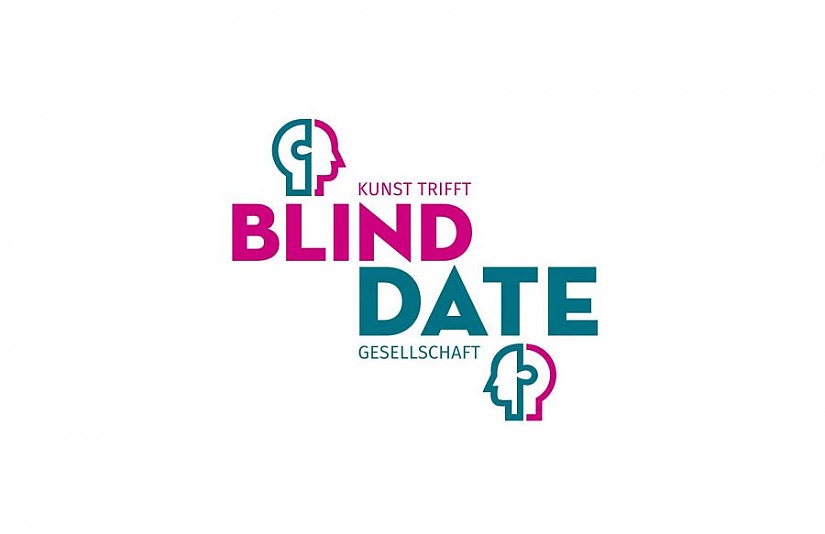 Flyer: BLIND DATE – Kunst trifft Gesellschaft