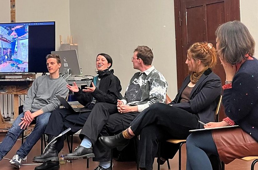 Neue Publikation zum Lyonel Kunstpreis vorgestellt, Foto: Rebecca Wiegand