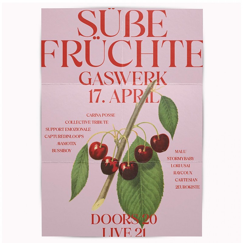 Banner: »Süße Früchte«