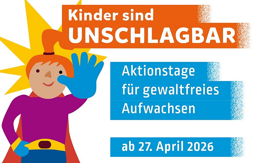 Flyer: Aktionswoche »gewaltfreies Aufwachsen«