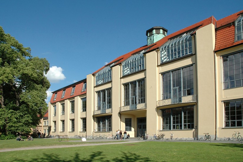 Hauptgebäude der Bauhaus-Universität Weimar, Foto: Nathalie Mohadjer