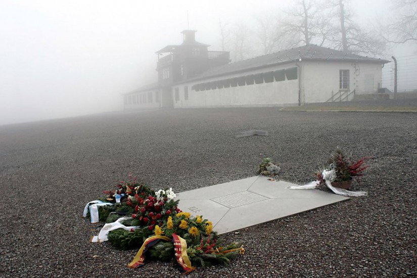 Buchenwald Gedenkplatte, Foto: Peter Hansen