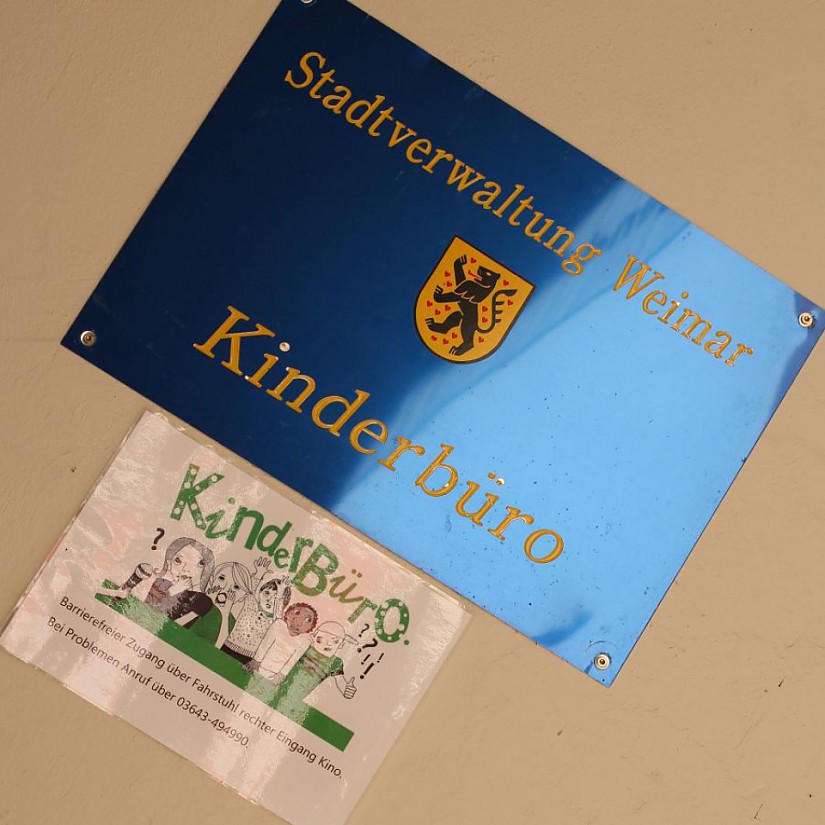Kinderbüro Weimar (Foto: Radio Lotte Weimar) Kinderbüro Weimar (Foto: Radio Lotte Weimar)