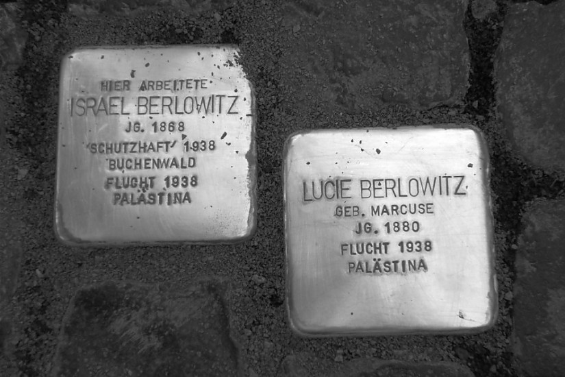 Stolpersteine Schillerstrasse, Foto: Radio LOTTE Stolpersteine Schillerstrasse, Foto: Radio LOTTE