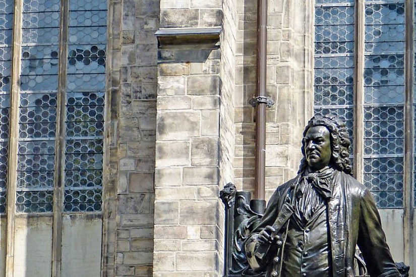 Bach-Satue Leipzig, Quelle: Pixabay