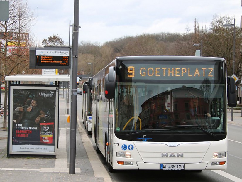 Symbolfoto: Bus, Foto: Stadtwirtschaft Weimar
