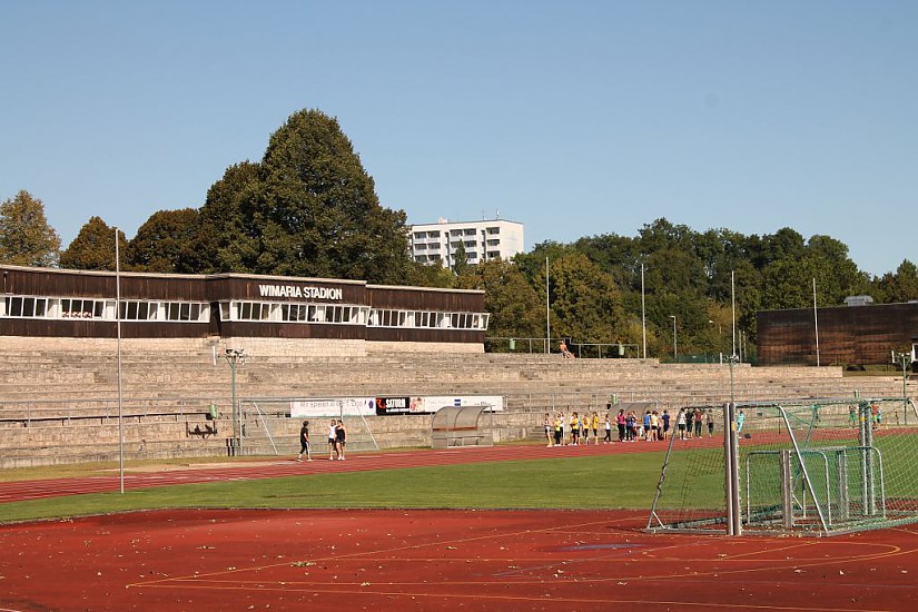 Wimaria Stadion Weimar, Foto: Sarah Rudloff Wimaria Stadion Weimar, Foto: Sarah Rudloff