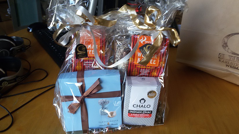 Dankeschön-Preis vom Wohncafe, Foto: Radio LOTTE Dankeschön-Preis vom Wohncafe, Foto: Radio LOTTE