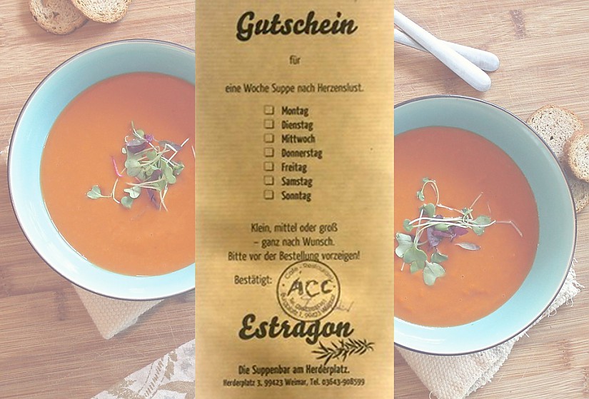 Dankeschön-Preis der Suppenbar, Quelle: Radio LOTTE + Pixabay