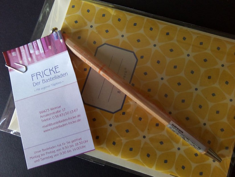 Dankeschön-Preis vom Bastelladen FRICKE, Foto: Radio LOTTE 