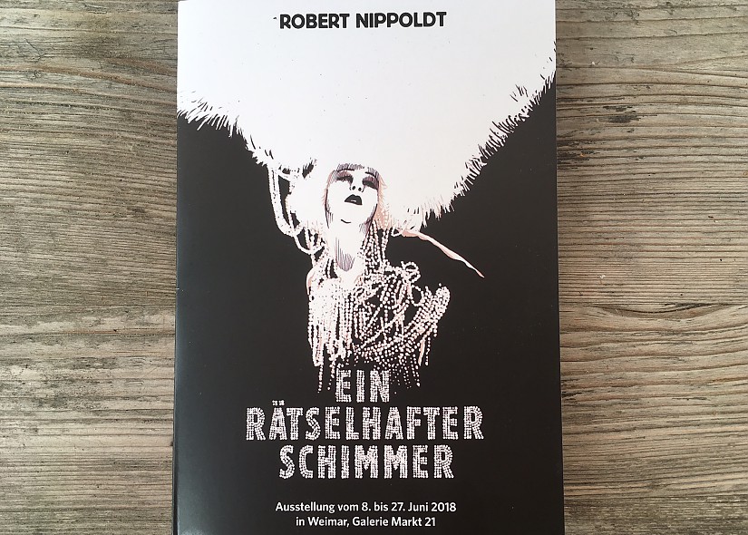 Austellungs-Flyer "Robert Nippoldt", Foto: Radio LOTTE
