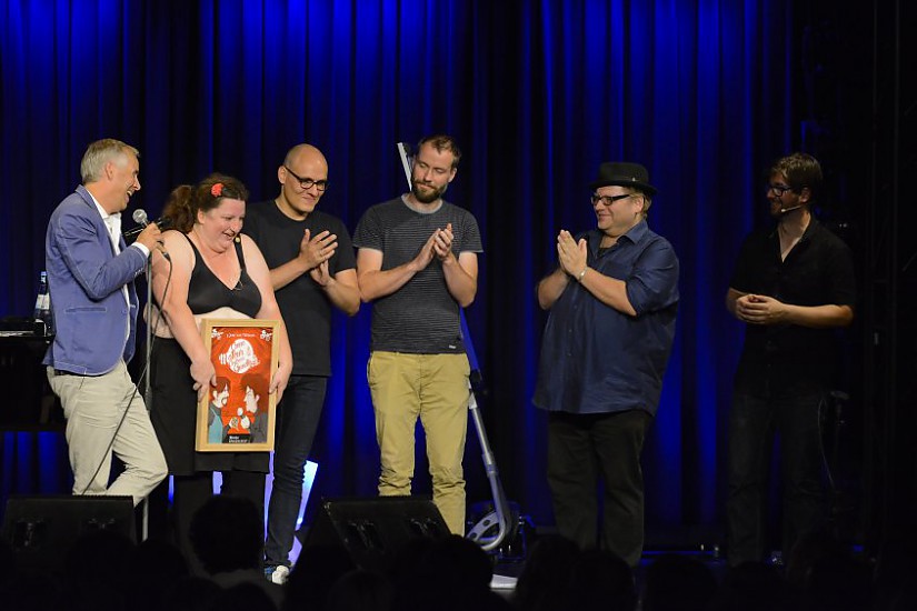 Verleihung des Preises MARLENE an Anna Mateur 2018, Foto: kulturdienst/Stefan Kranz