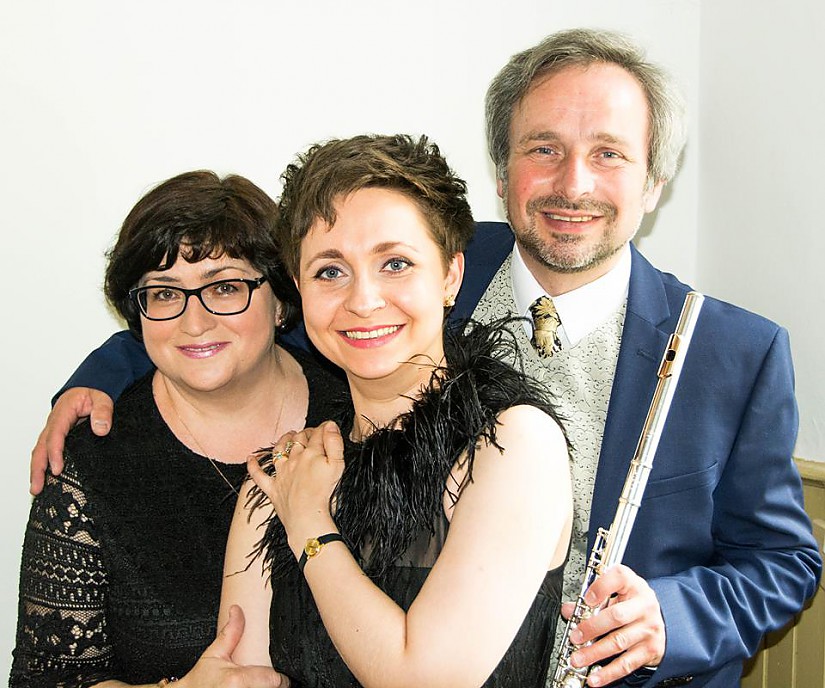 Natascha Trofimova, Diana Schnürpel, Yakov Geller, Foto: Olaf Schnüpel