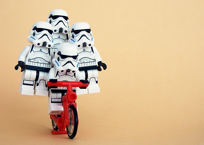 Fahrrad+Stormtroopers, Quelle: Pixabay