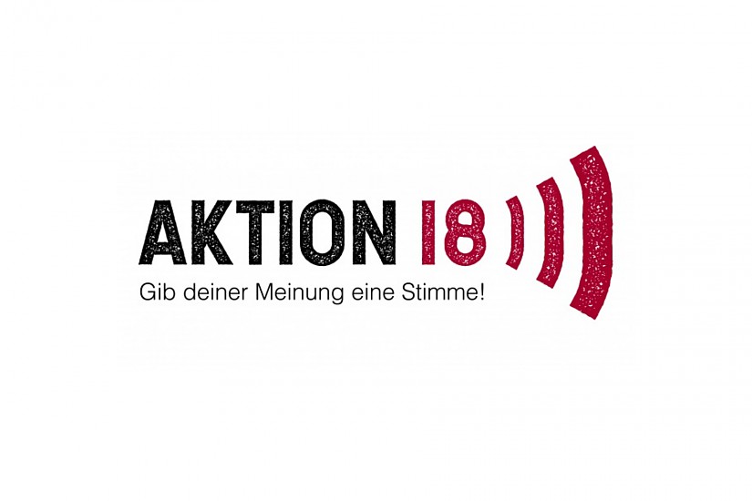 Logo: "Aktion 18", Bundeszentrale für politische Bildung