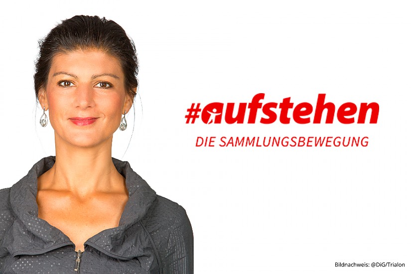 #aufstehen - Die Sammlungsbewegung | Bildnachweis: @DiG/Trialon #aufstehen - Die Sammlungsbewegung | Bildnachweis: @DiG/Trialon
