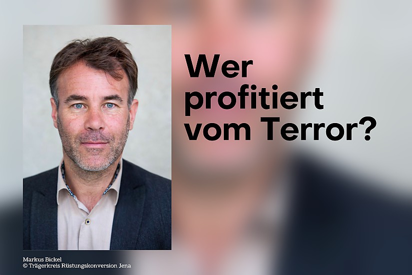 Markus Bickel | Foto: © Trägerkreis Rüstungskonversion Jena | Grafik: RadioLOTTE